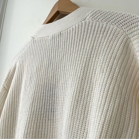 Rails Nora Longline Wrap Wool Cashmere Cardigan With Belt, Cream Size Large NWT - Picture 7 of 10